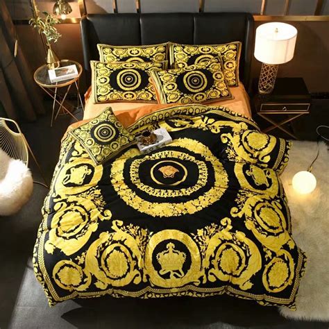 versace bed sheets replica|versace style bedroom set.